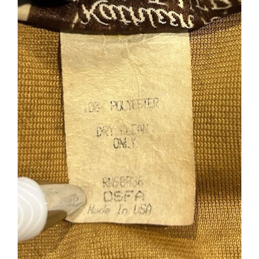 Kathleen For Sweet Herb Vintage 1980's Velour Poncho Cape Giraffe One‎ Size - Picture 5 of 5